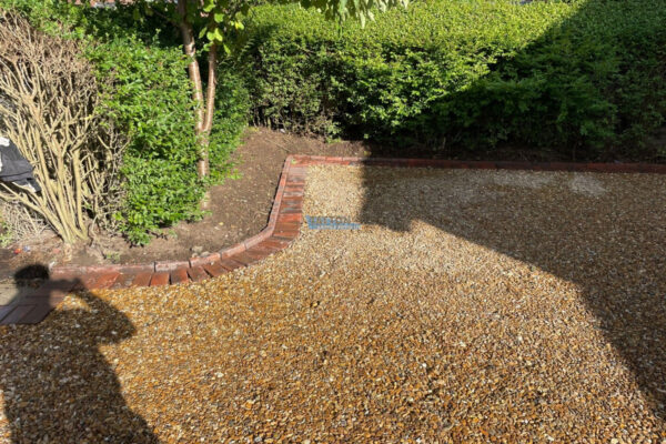 Gravelled Driveway with Brick Borderline and Dropped Kerb in Poynton Cheshire 6.jpeg