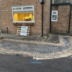 Small Block Paved Driveway Extension in Stockport
