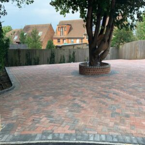 New Installation Of Block Paving on Driveway in Stockport